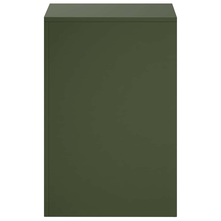 Plantenstandaard Olijfgroen 40 x 40 x 60 cm weervast staal