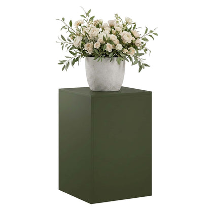 Plantenstandaard Olijfgroen 40 x 40 x 60 cm weervast staal