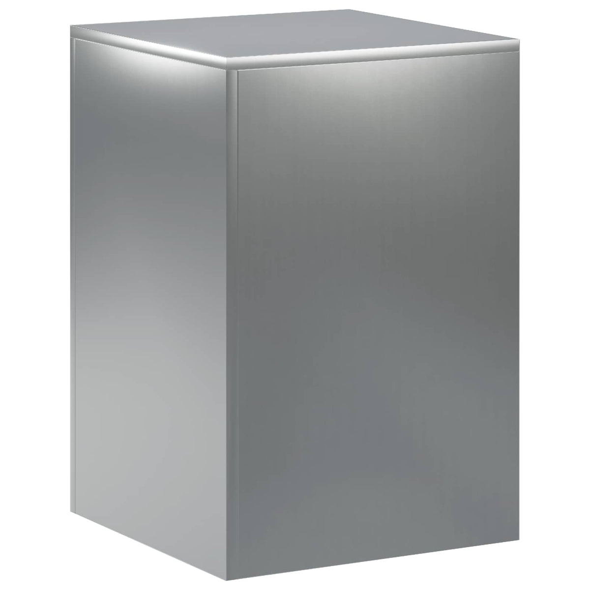 Plantenstandaard zilver 40 x 40 x 60 cm Staal