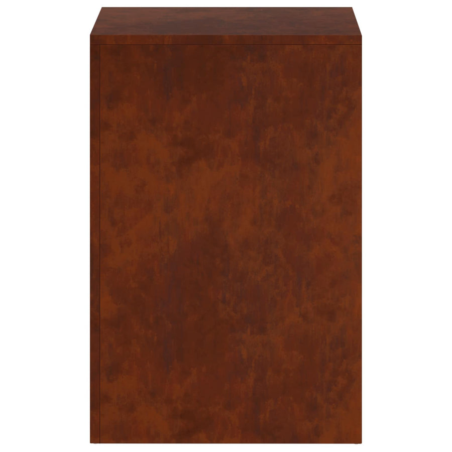 Plantenstandaard 2 pcs Roestkleurig 40 x 40 x 60 cm