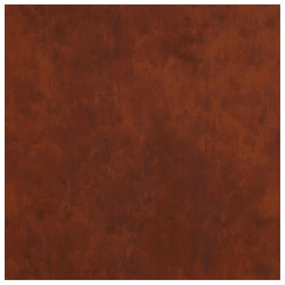 Plantenstandaard 2 pcs Roestkleurig 40 x 40 x 60 cm