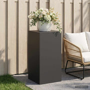 Plantenstandaard 40x40x80 cm staal zwart