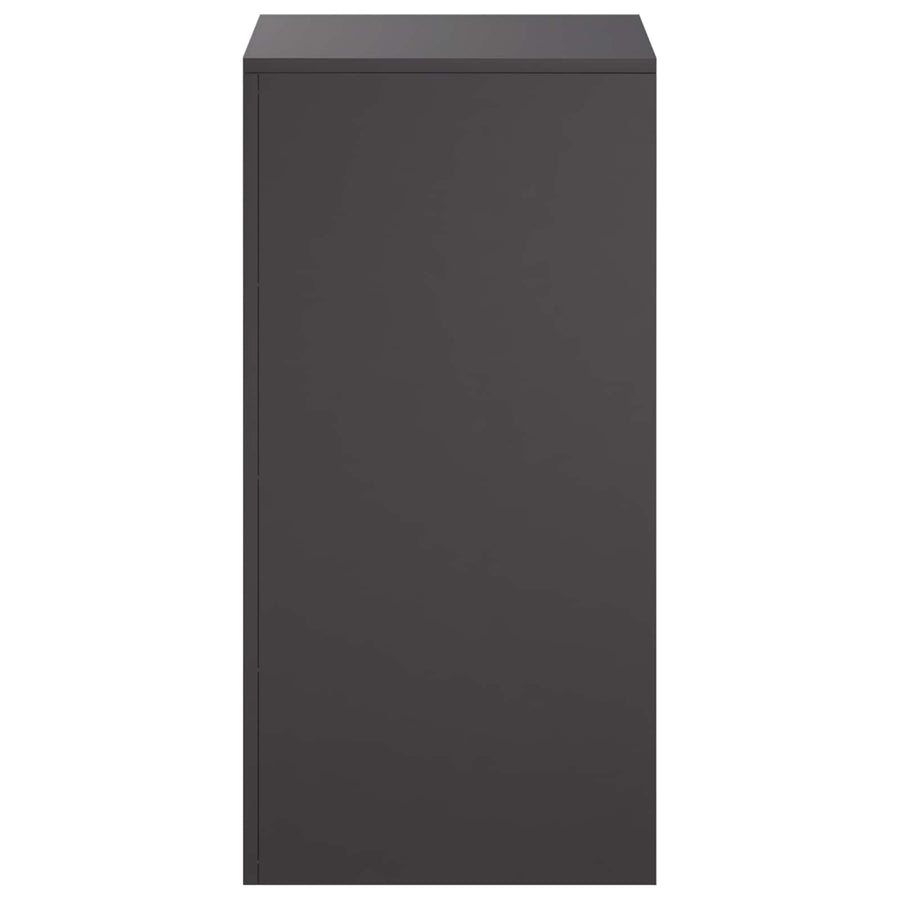 Plantenstandaard 2 pcs Zwart 40 x 40 x 80 cm Staal