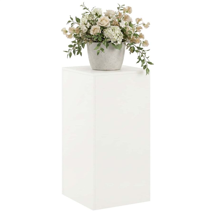 Plantenstandaard Wit 40 x 40 x 80 cm Staal