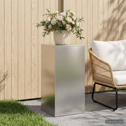 Plantenstandaard 40x40x80 cm zilver staal