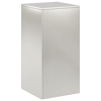 Plantenstandaard zilver 40 x 40 x 80 cm Staal
