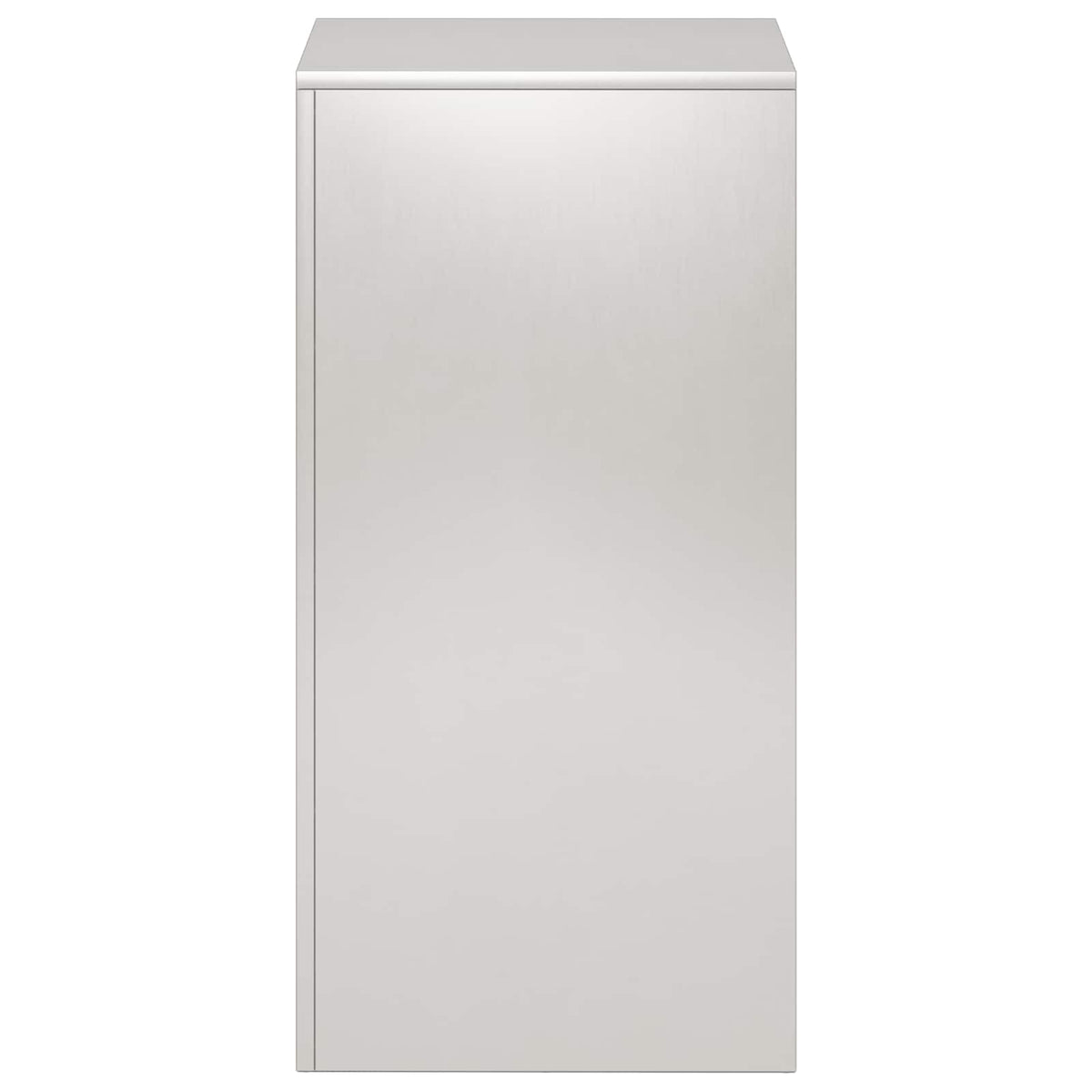 Plantenstandaard 2 pcs zilver 40 x 40 x 80 cm Staal