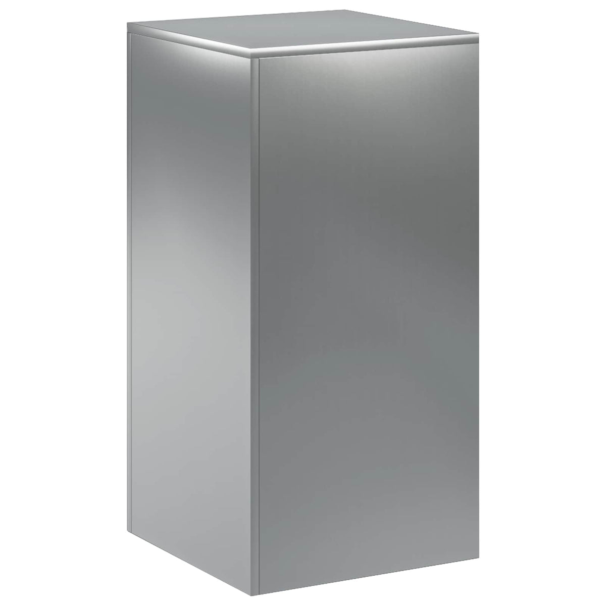 Plantenstandaard zilver 40 x 40 x 80 cm Staal