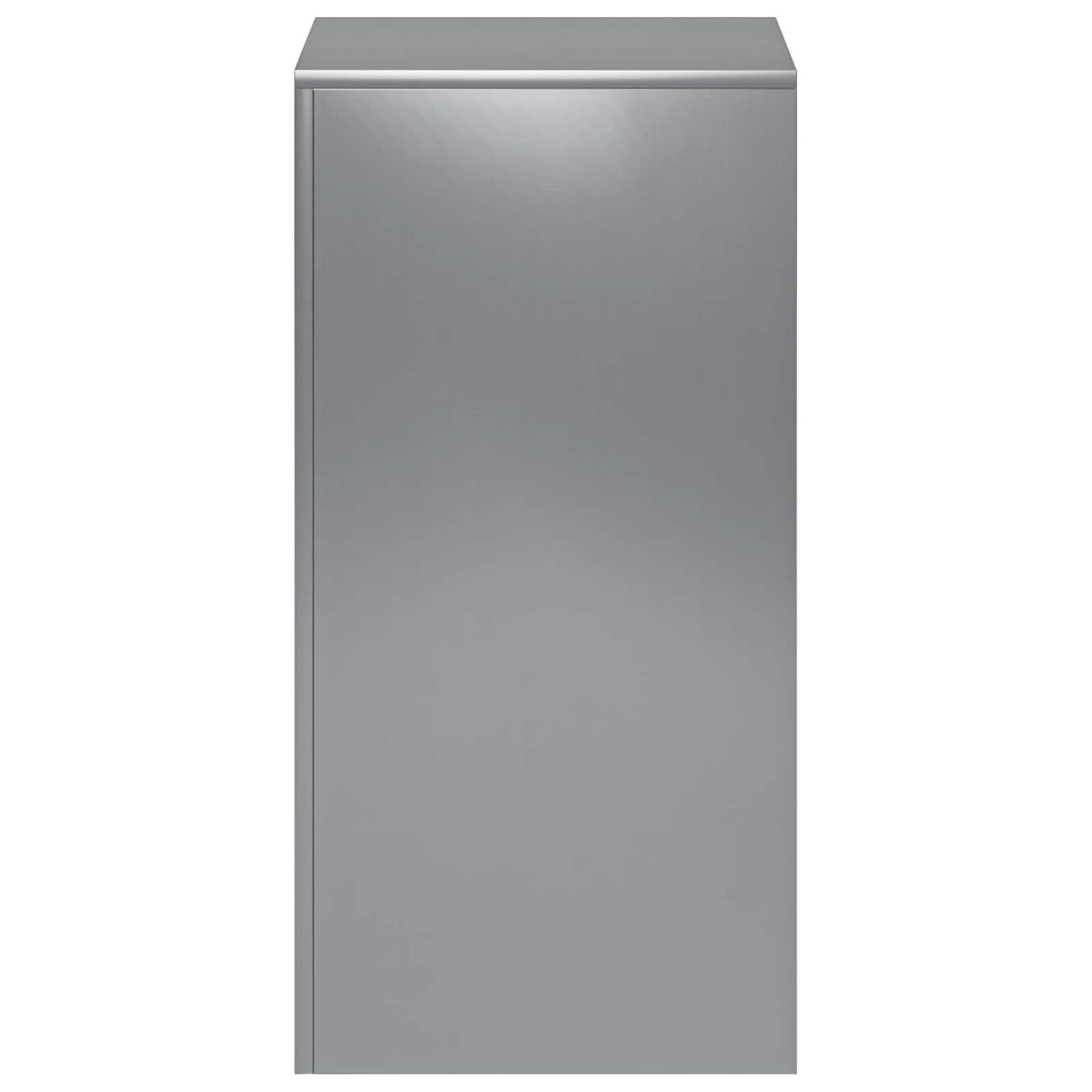Plantenstandaard 2 pcs zilver 40 x 40 x 80 cm Roestvrij staal