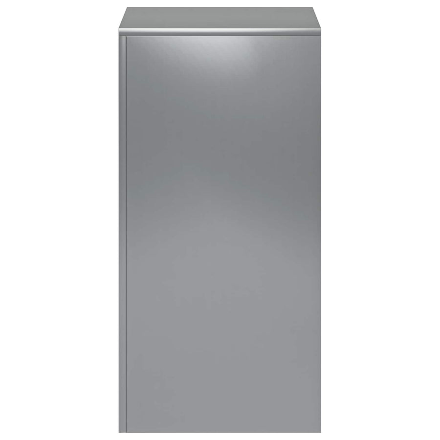 Plantenstandaard 2 pcs zilver 40 x 40 x 80 cm Roestvrij staal