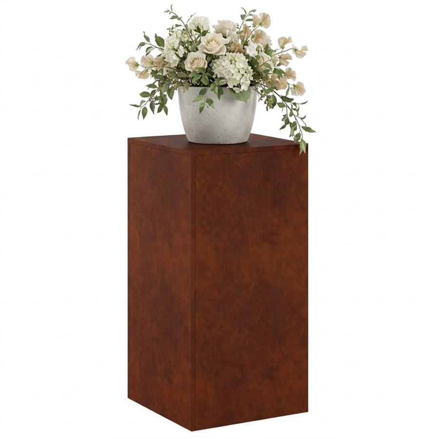 Plantenstandaard Roestkleurig 40 x 40 x 80 cm weervast staal
