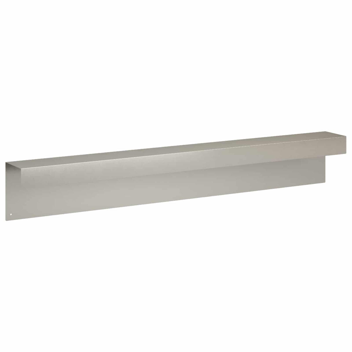 Afdekprofiel voor tuinafboording 2 st 100 x 10 x 15 cm