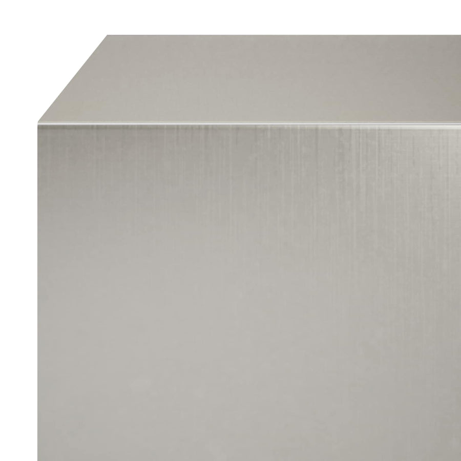 Afdekprofiel voor tuinafboording 10 st 100 x 20 x 5 cm
