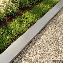 Afdekprofiel voor tuinafboording 10 st 100 x 20 x 5 cm