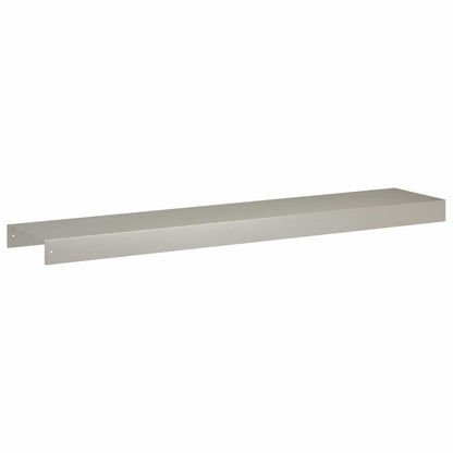 Afdekprofiel voor tuinafboording 10 st 100 x 20 x 5 cm