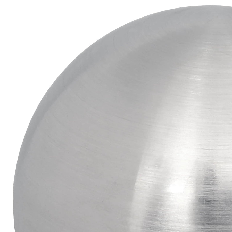 Geborstelde Bal 8 st Ø 5 cm zilver RVS 201