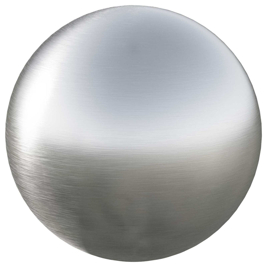 Geborstelde Bal 8 st Ø 5 cm zilver RVS 201