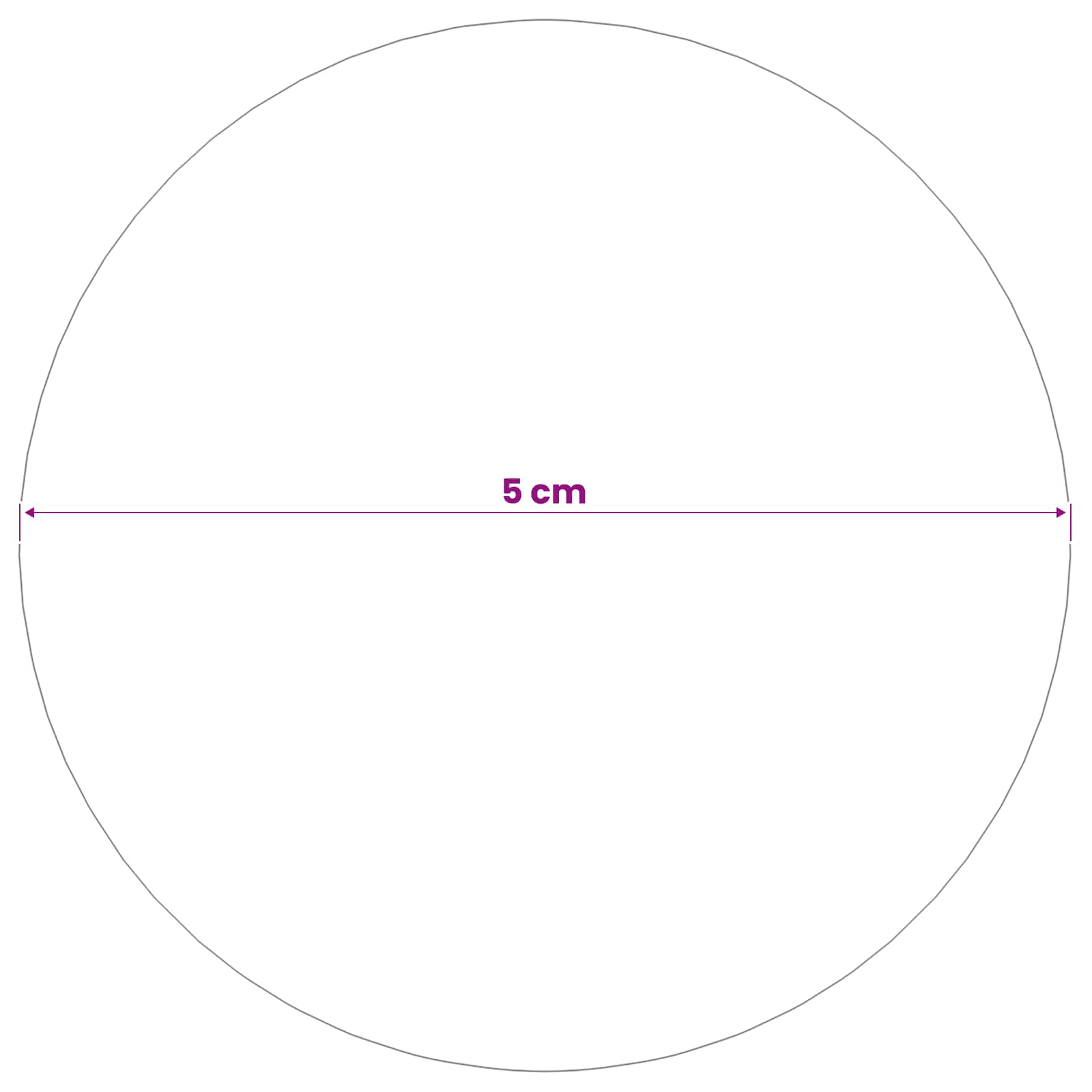 Geborstelde Bal 8 st Ø 5 cm zilver RVS 201