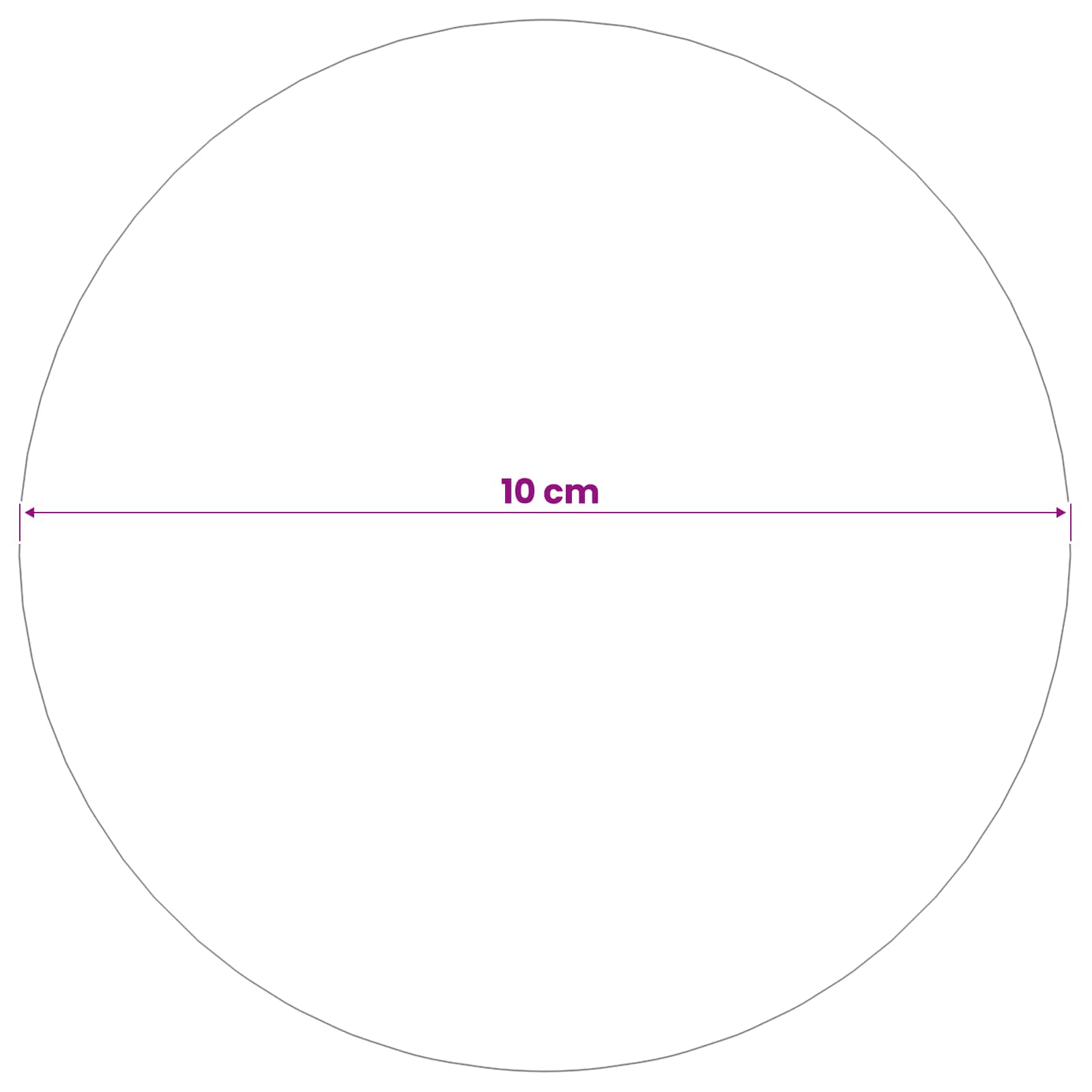 Geborstelde Bal 4 st Ø 10 cm zilver RVS 201