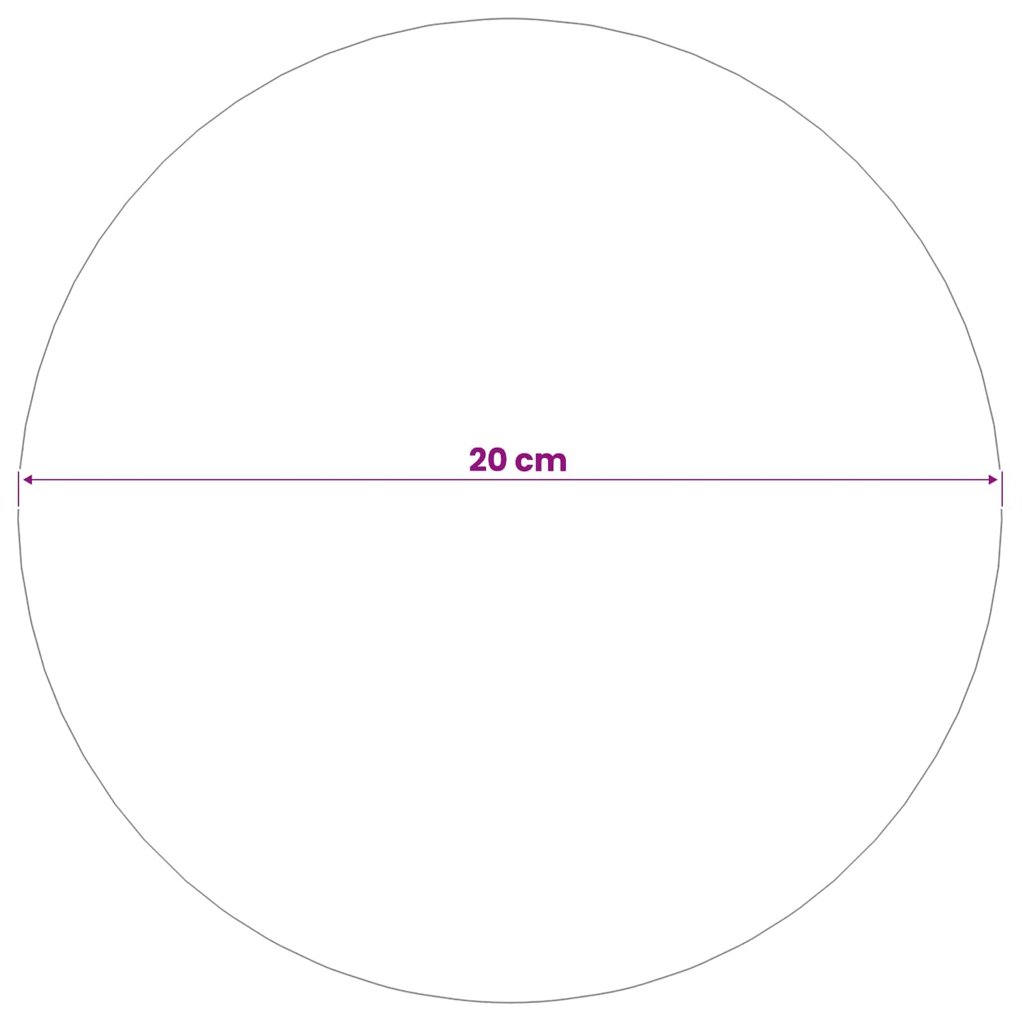 Geborstelde Bal Ø 20 cm zilver RVS 201