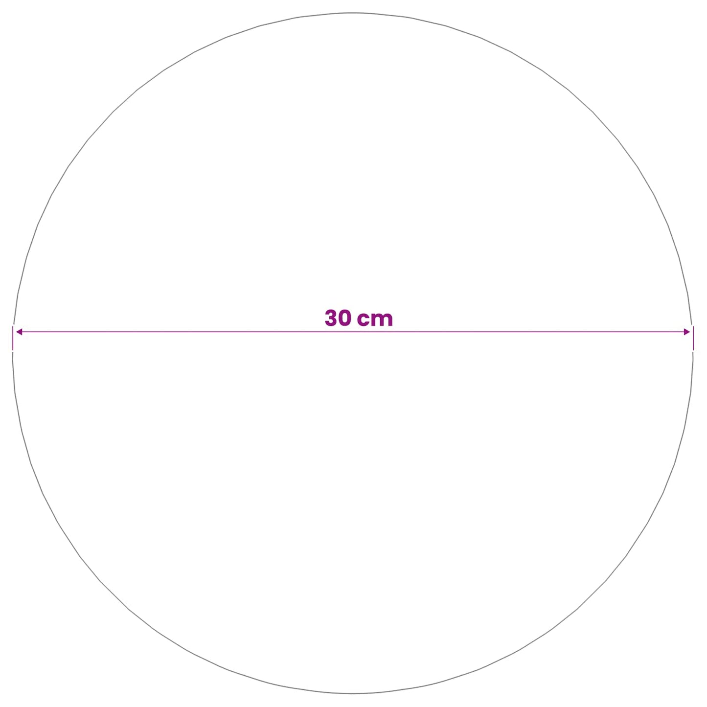 Geborstelde Bal Ø 30 cm zilver RVS 201