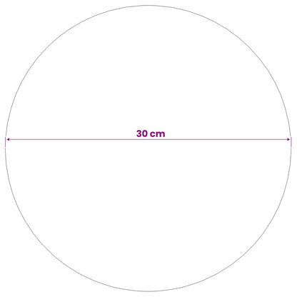 Geborstelde Bal Ø 30 cm zilver RVS 201