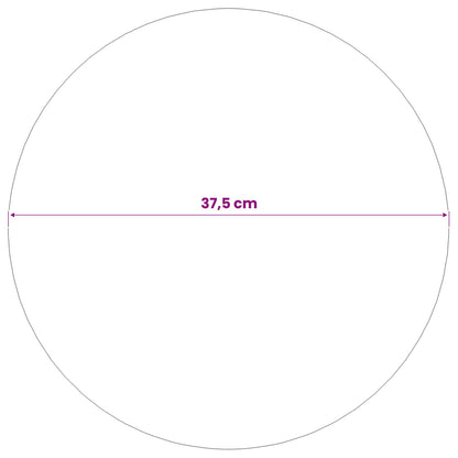 Geborstelde Bal Ø 37,5 cm zilver RVS 201