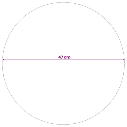 Geborstelde Bal Ø 47 cm zilver RVS 201