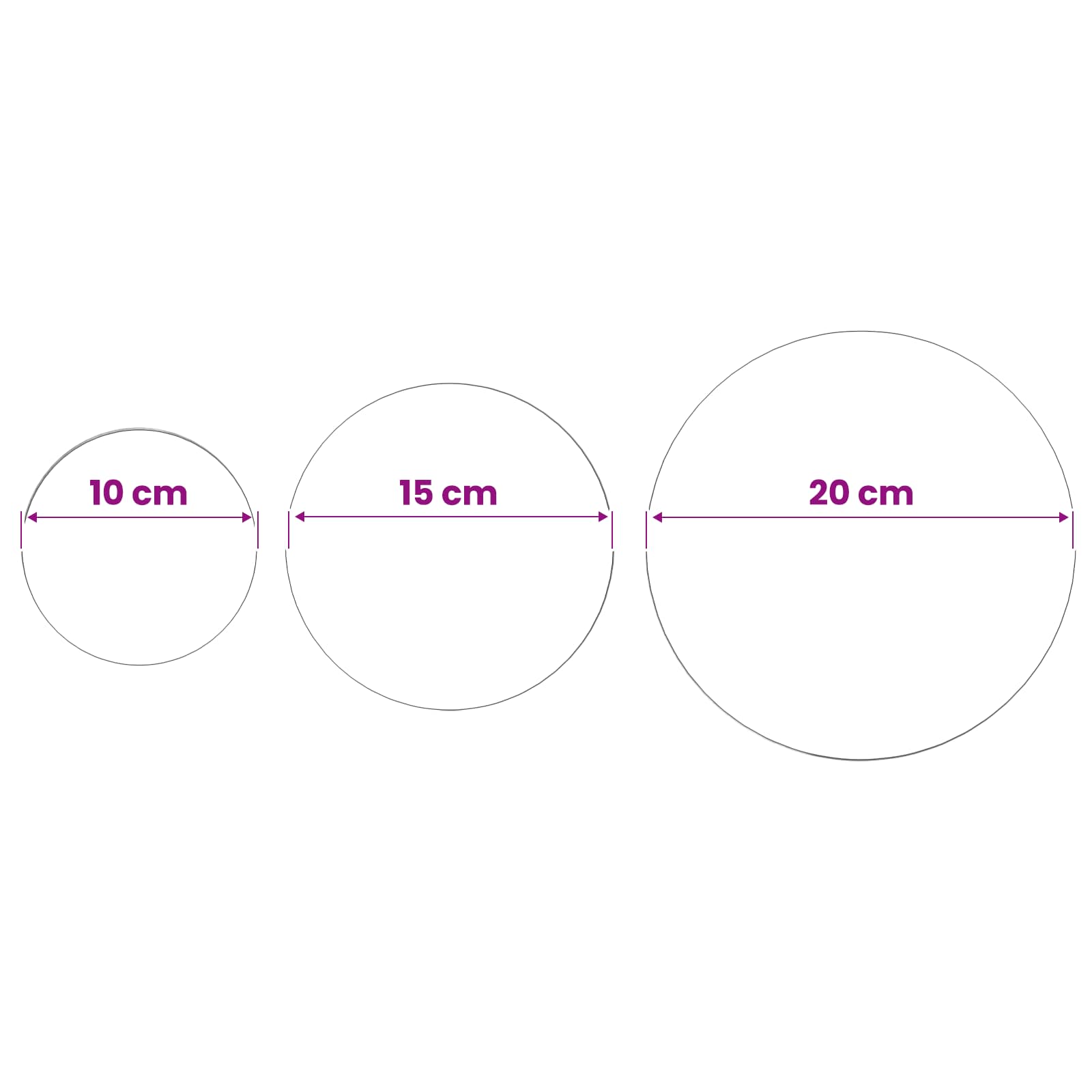 Geborstelde Bal 3 st Ø 20 cm zilver RVS 201