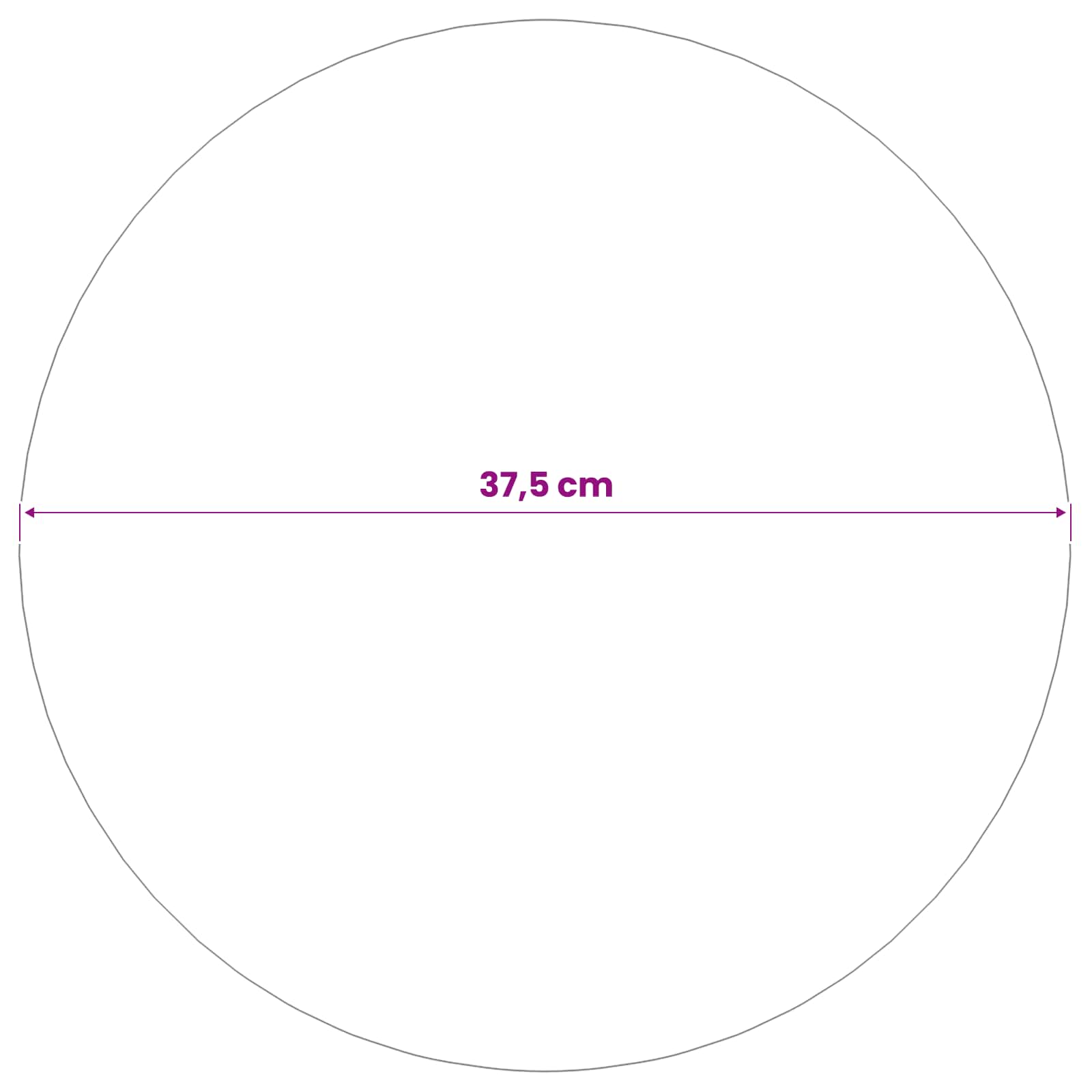 Spiegelbal Ø 37,5 cm zilver RVS 201