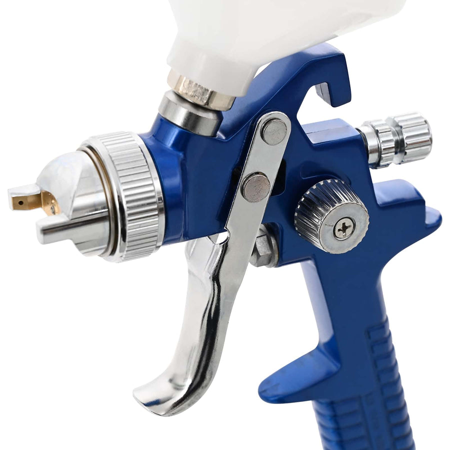HVLP Verfspuitpistool Kit 600 ml Kom 1,3/1,7/2,0 mm Spuitmonden