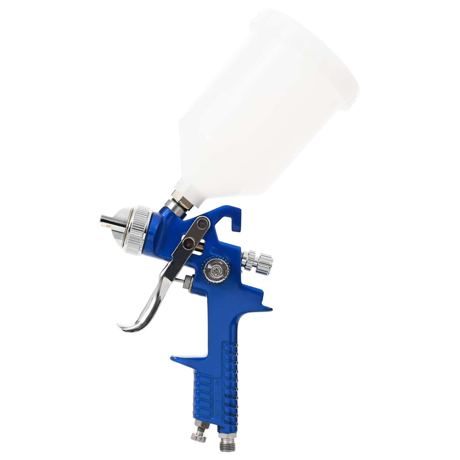 HVLP Verfspuitpistool Kit 600 ml Kom 1,3/1,7/2,0 mm Spuitmonden