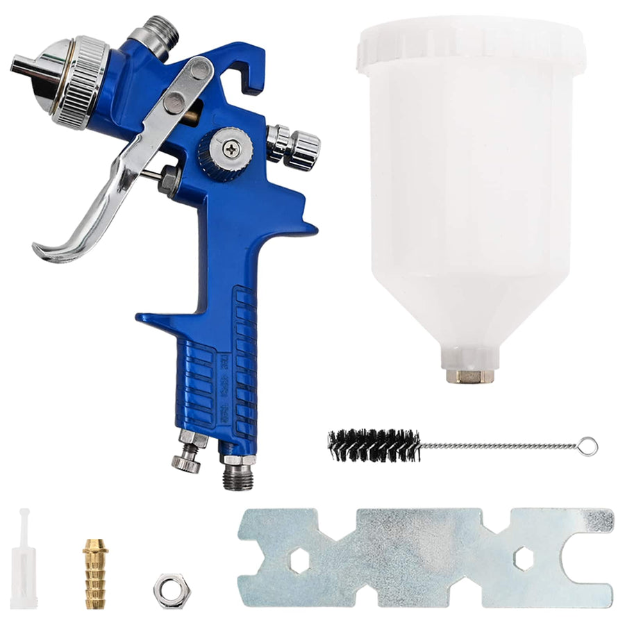HVLP verfspuit met 600 ml beker 1,4 mm Mondstuk 600 ml