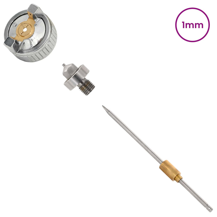 HVLP Spuitpistool Mondstuk 0,8 mm Mondstuk zilver