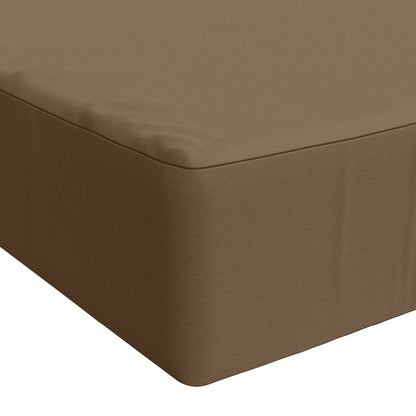 Zitkussen SOEST 100% Polyester Taupe 120 x 80 x 15 cm