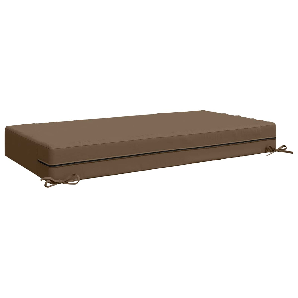 Zitkussen SOEST 100% Polyester Taupe 120 x 80 x 15 cm