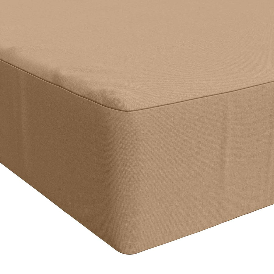 Zitkussen SOEST 100% Polyester Zand 120 x 80 x 15 cm