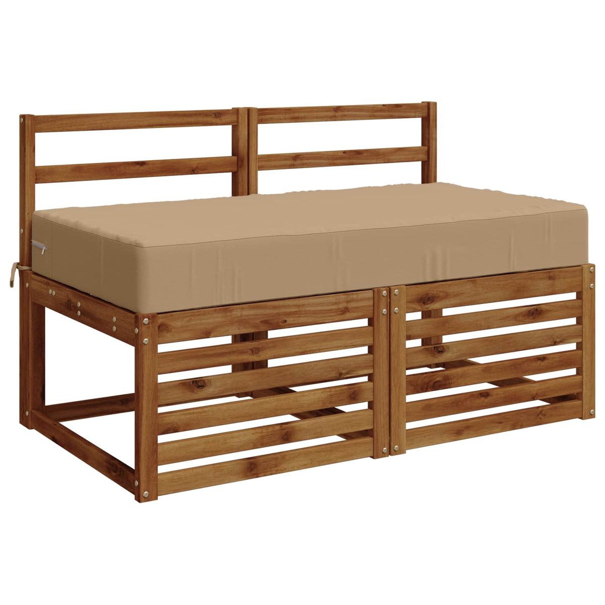 Zitkussen SOEST 100% Polyester Zand 120 x 80 x 15 cm