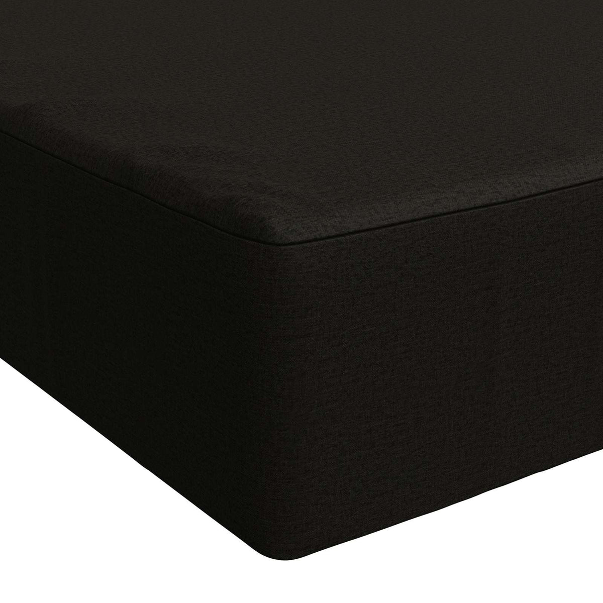Zitkussen SOEST 100% Polyester Zwart 120 x 80 x 15 cm