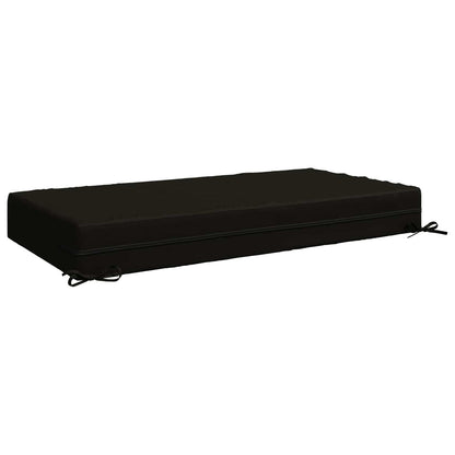 Zitkussen SOEST 100% Polyester Zwart 120 x 80 x 15 cm