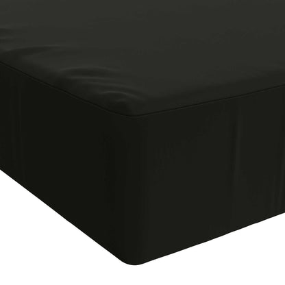 Zitkussen SOEST 100% Polyester Zwart 120 x 80 x 15 cm