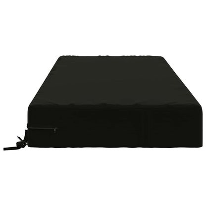 Zitkussen SOEST 100% Polyester Zwart 120 x 80 x 15 cm