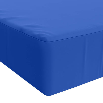 Zitkussen SOEST 100% Polyester koningsblauw 120 x 80 x 15 cm