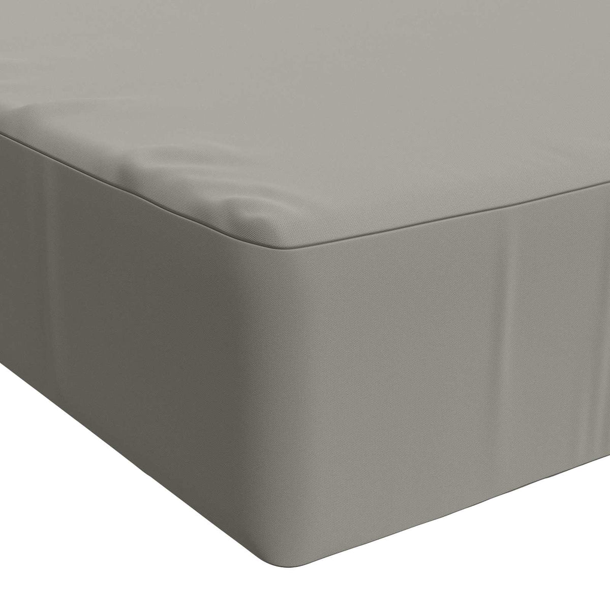 Zitkussen SOEST 100% Polyester Grijs 120 x 80 x 15 cm