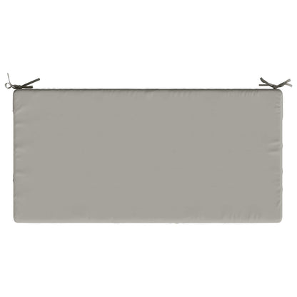 Zitkussen SOEST 100% Polyester Grijs 120 x 80 x 15 cm