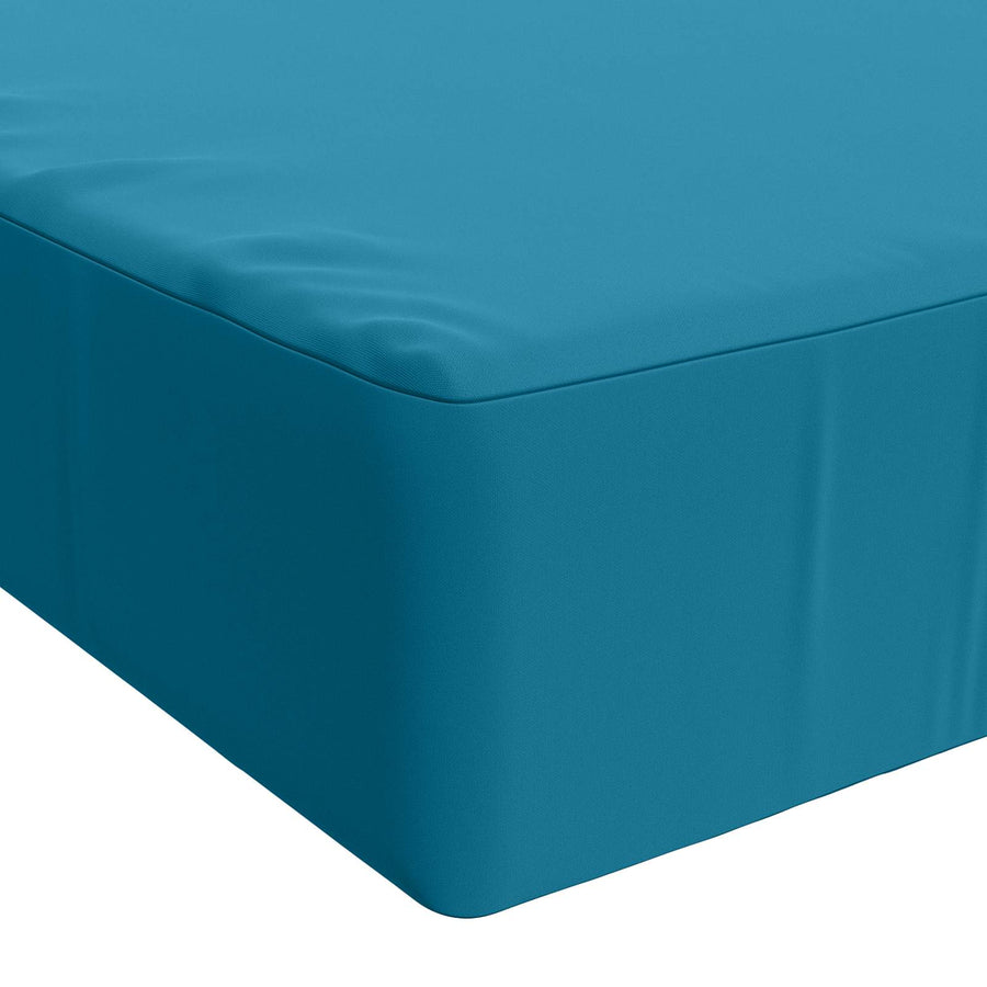 Zitkussen SOEST 100% Polyester lichtblauw 120 x 80 x 15 cm