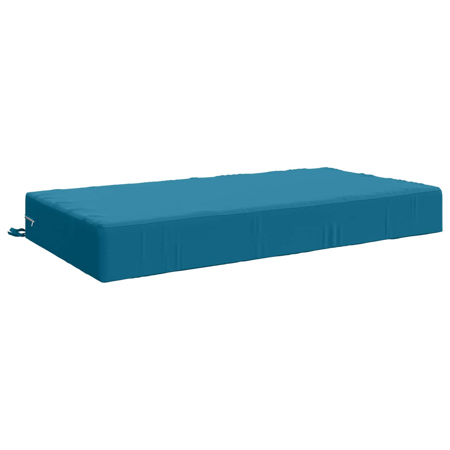 Zitkussen SOEST 100% Polyester lichtblauw 120 x 80 x 15 cm