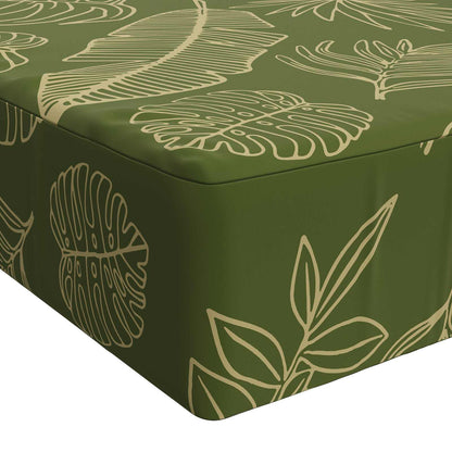 Zitkussen SOEST 100% Polyester Bladontwerp 120 x 80 x 15 cm