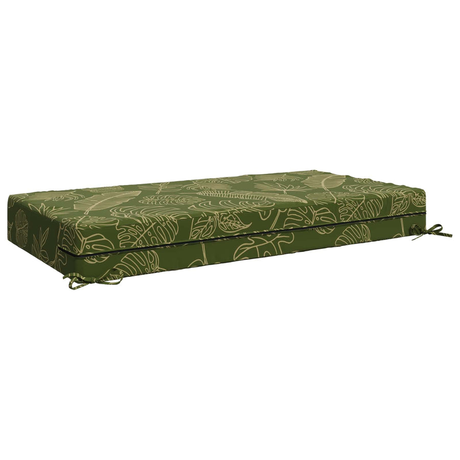 Zitkussen SOEST 100% Polyester Bladontwerp 120 x 80 x 15 cm