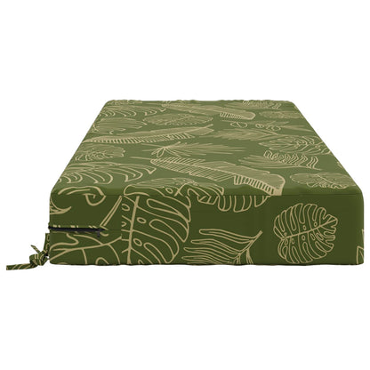 Zitkussen SOEST 100% Polyester Bladontwerp 120 x 80 x 15 cm